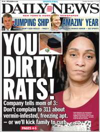 Portada de Daily News - New York (USA)