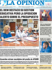 Portada de La Opinión (Argentina)