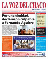 Portada de La Voz del Chaco (Argentina)