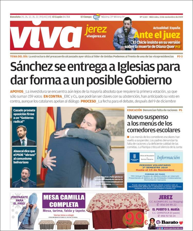 Portada de Información - Jerez (España)