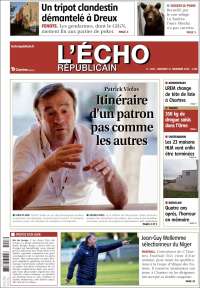 Portada de L'Echo Républicain (Francia)