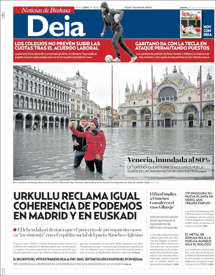 Portada de Deia (España)