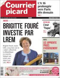 Portada de Courrier Picard (Francia)