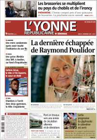 Portada de L'Yonne-Républicaine (Francia)