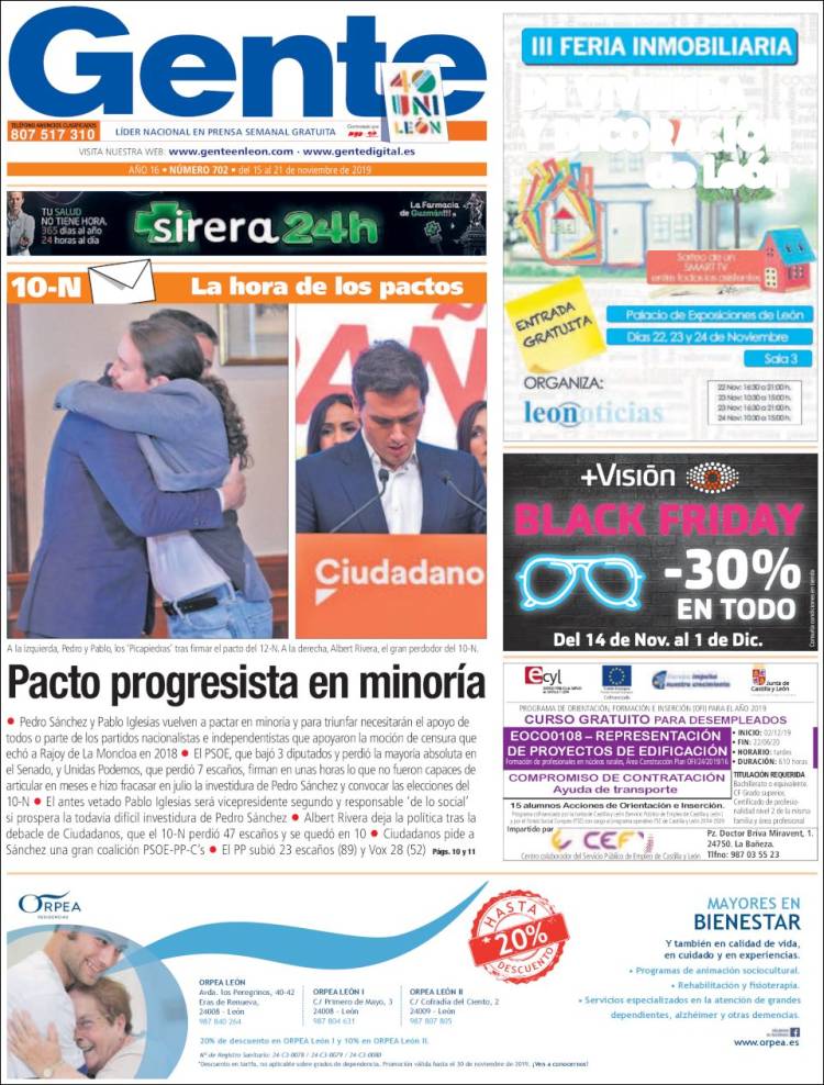 Portada de Gente en León (Espa&ntilde;a)