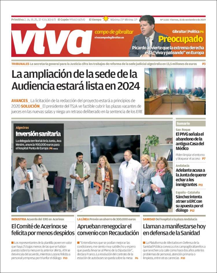 Portada de Viva Campo de Gibraltar (Espa&ntilde;a)