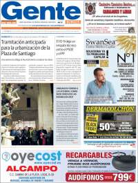 Portada de Gente en Burgos (España)