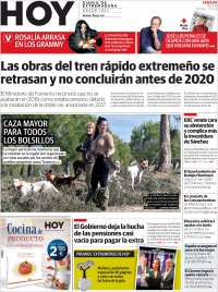 Portada de Hoy - Badajoz (España)