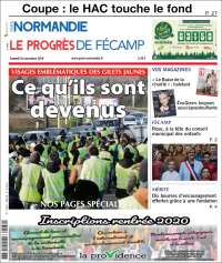 Portada de Progres de Fecamp (Francia)