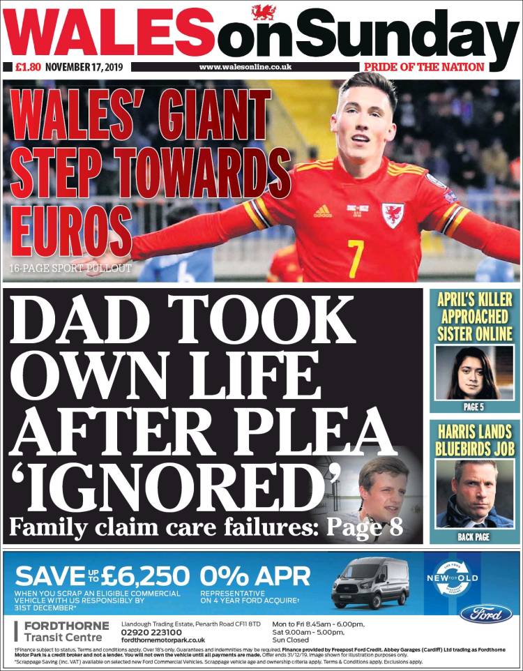 Portada de Der Tagesspiegel (Alemania)