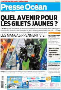 Portada de Presse Ocean (Francia)