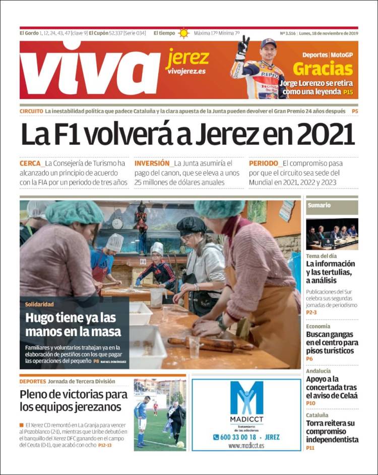 Portada de Información - Jerez (España)