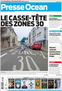 Portada de Presse Ocean (Francia)