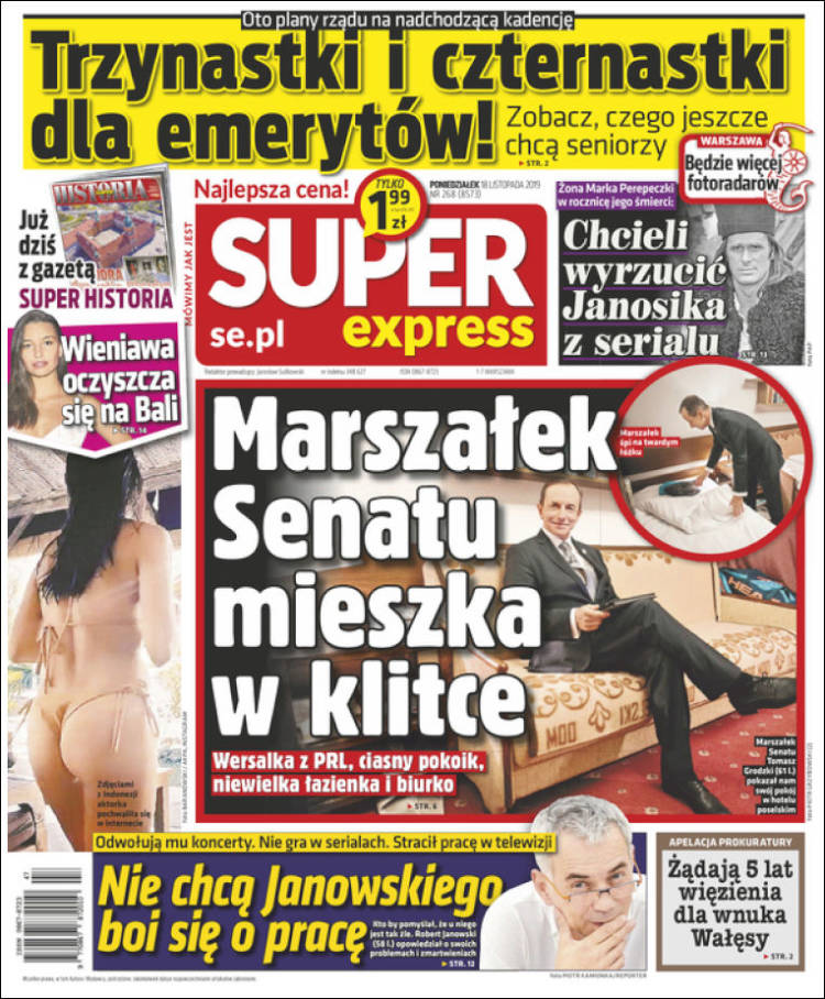 Portada de Super Express (Polonia)