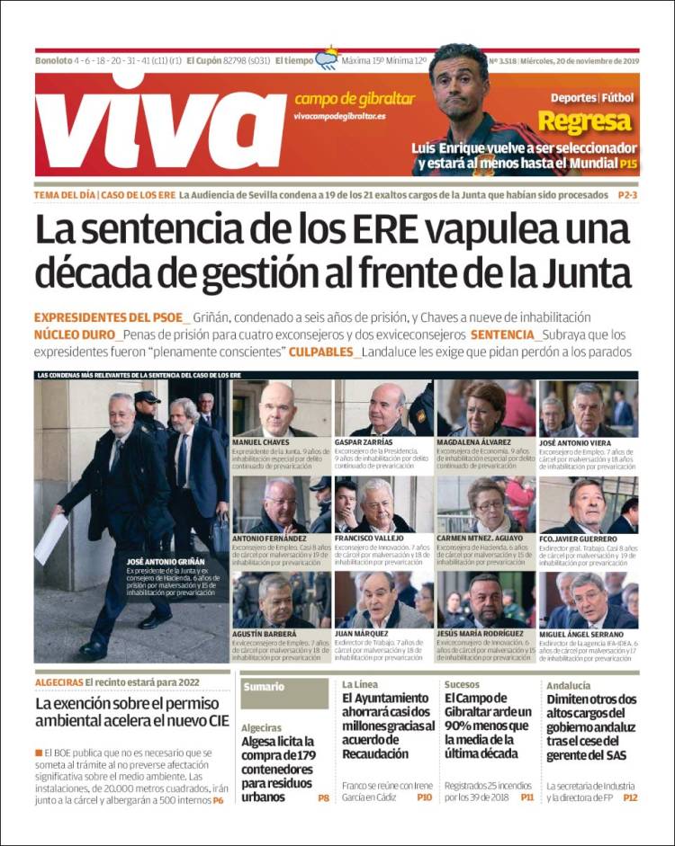 Portada de Viva Campo de Gibraltar (España)