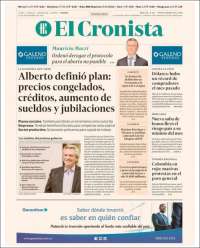 Portada de El Cronista Comercial (Argentina)