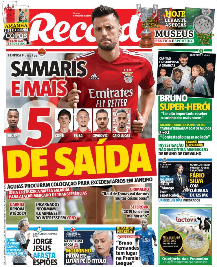Portada de Record (Portugal)