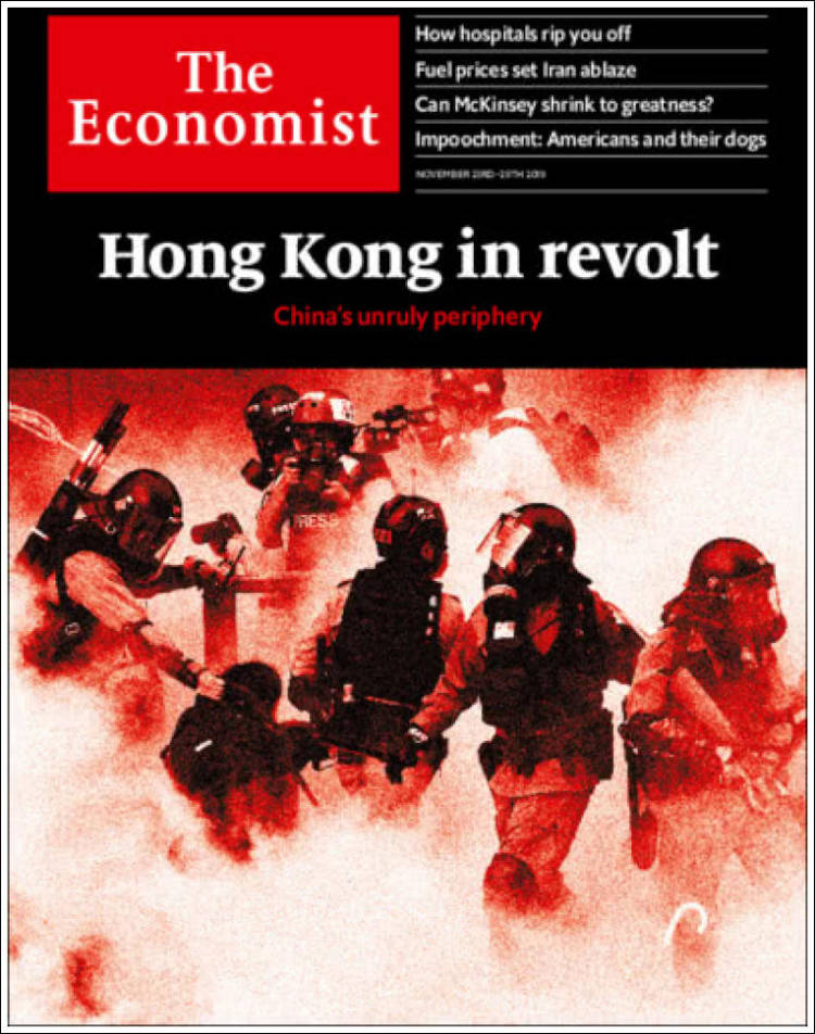 Portada de The Economist (Reino Unido)