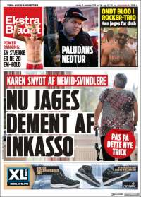 Portada de Ekstra Bladet (Dinamarca)