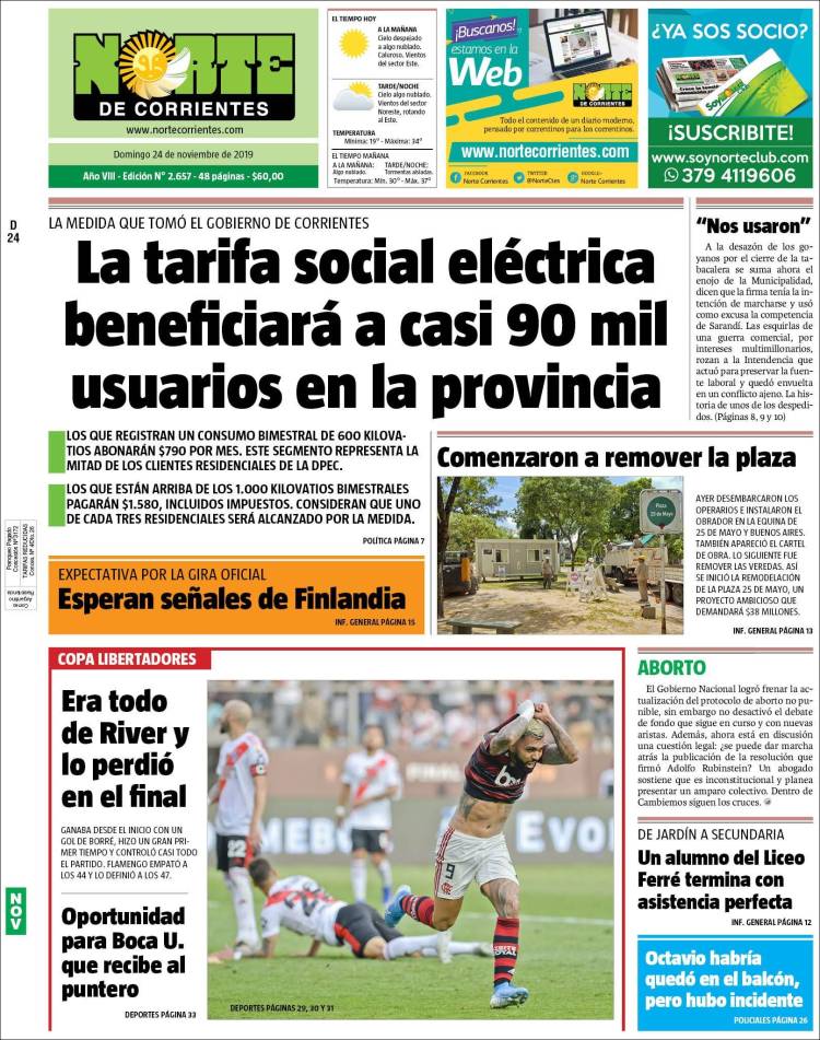 Portada de Norte Corrientes (Argentina)