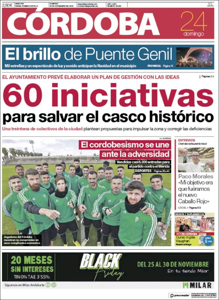 Portada de Diario de Córdoba (Espa&ntilde;a)