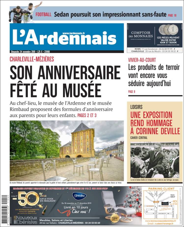 Portada de L'Ardenais (Francia)