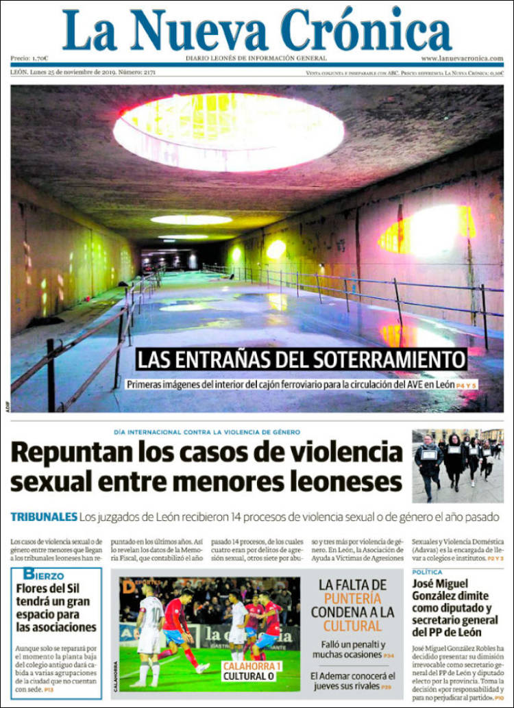 Portada de La Nueva Crónica (Espa&ntilde;a)