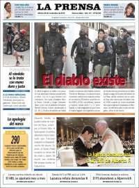 Portada de La Prensa (Argentina)