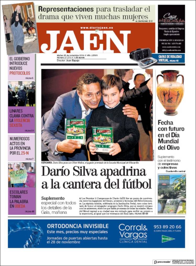 Portada de Diario Jaén (España)