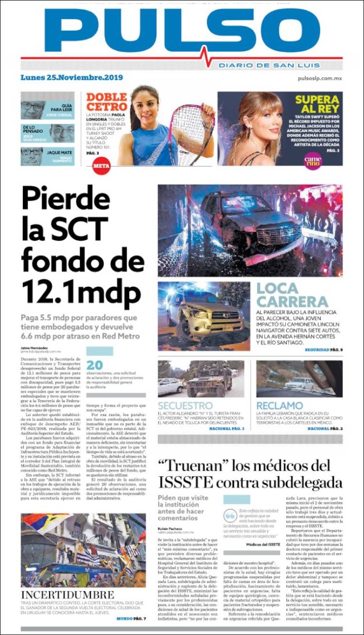 Portada de Pulso (Mexico)