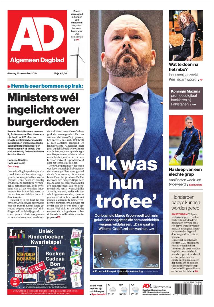 Portada de AD (Pa&iacute;ses Bajos)