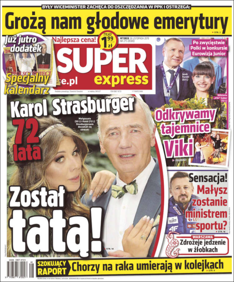 Portada de Super Express (Polonia)