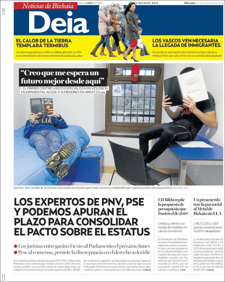 Portada de Deia (España)