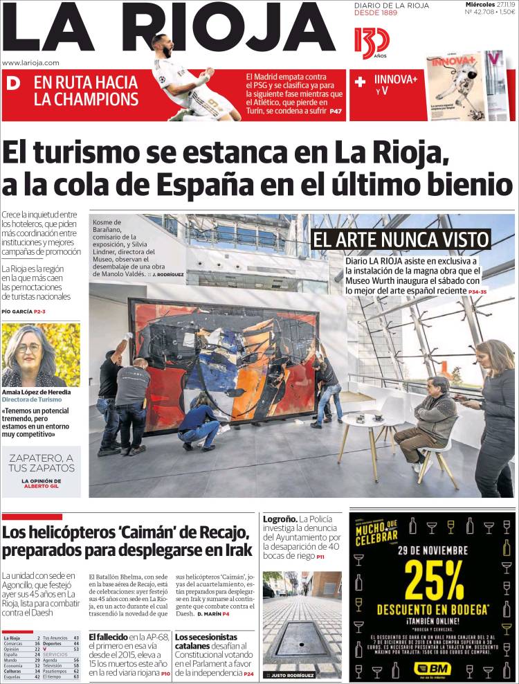 Portada de La Rioja (España)