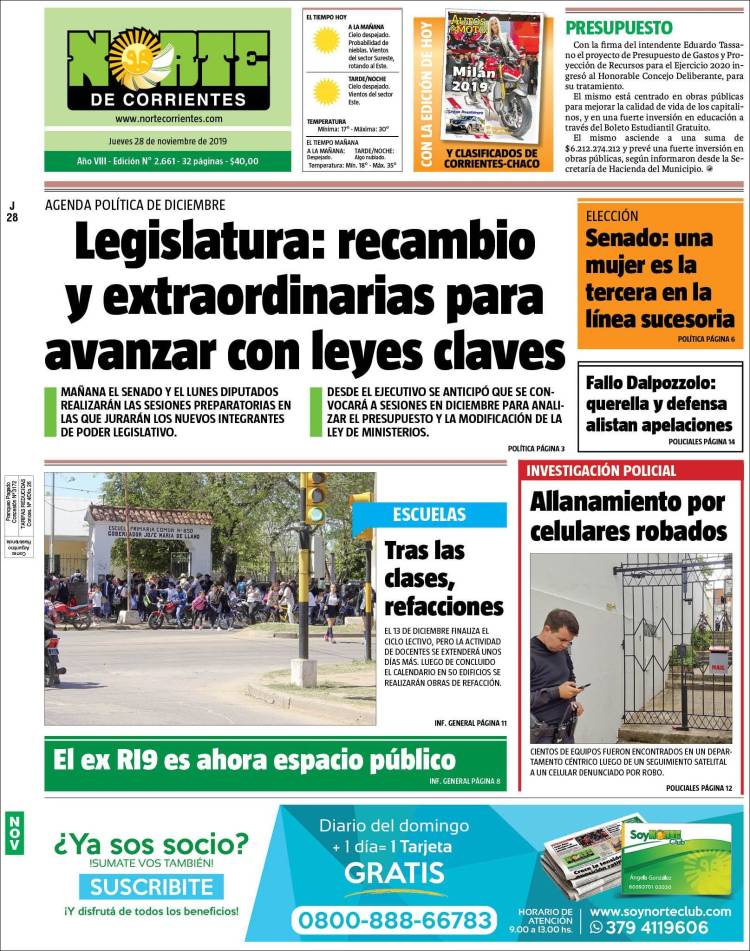 Portada de Norte Corrientes (Argentina)