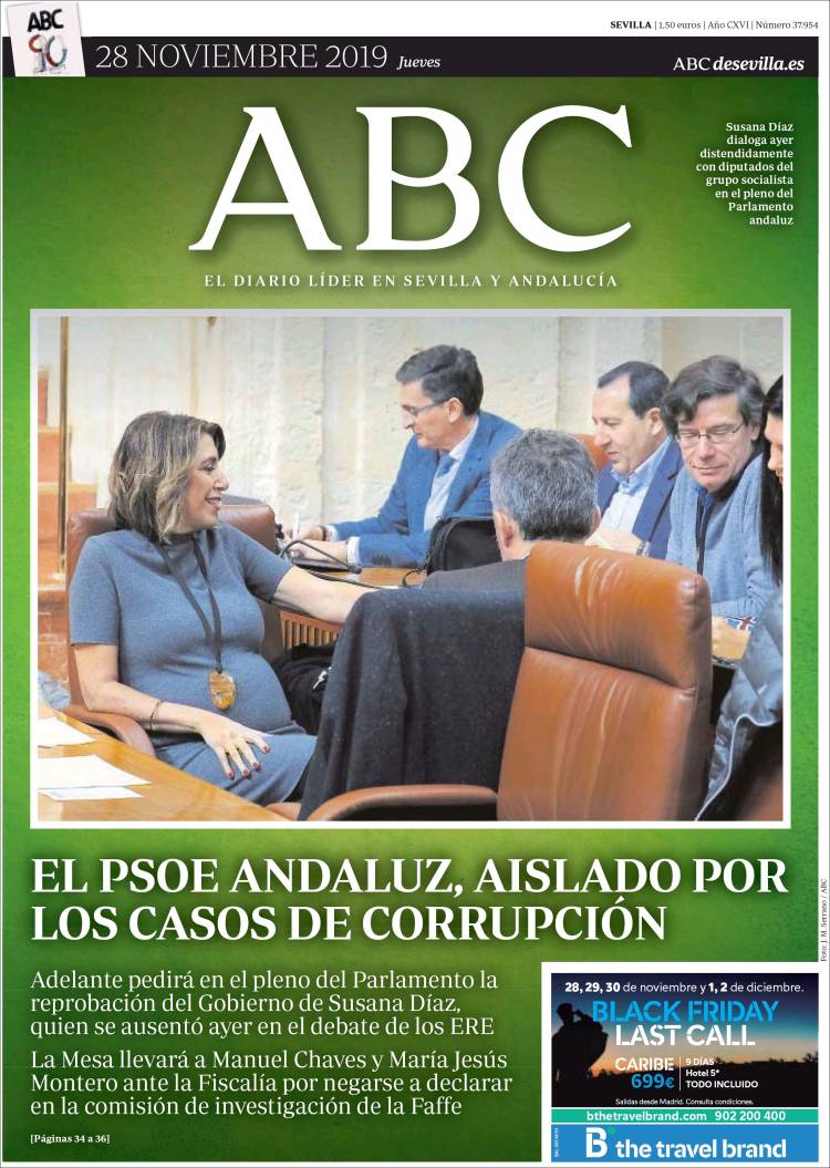 Portada de ABC - Sevilla (España)