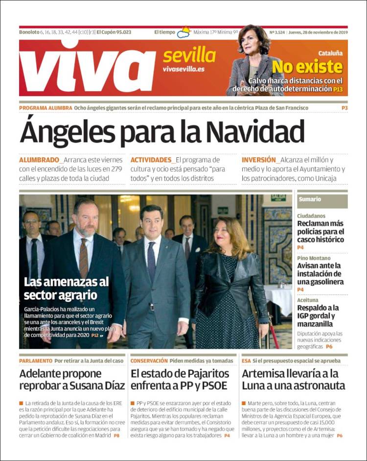 Portada de Viva Sevilla (España)