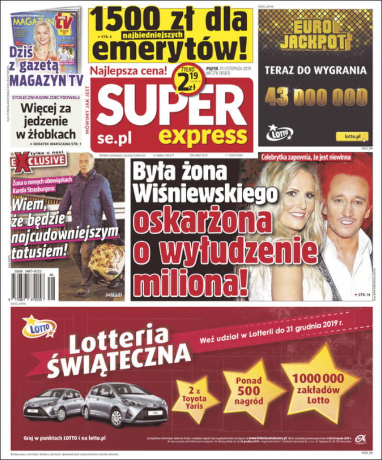 Portada de Super Express (Poland)