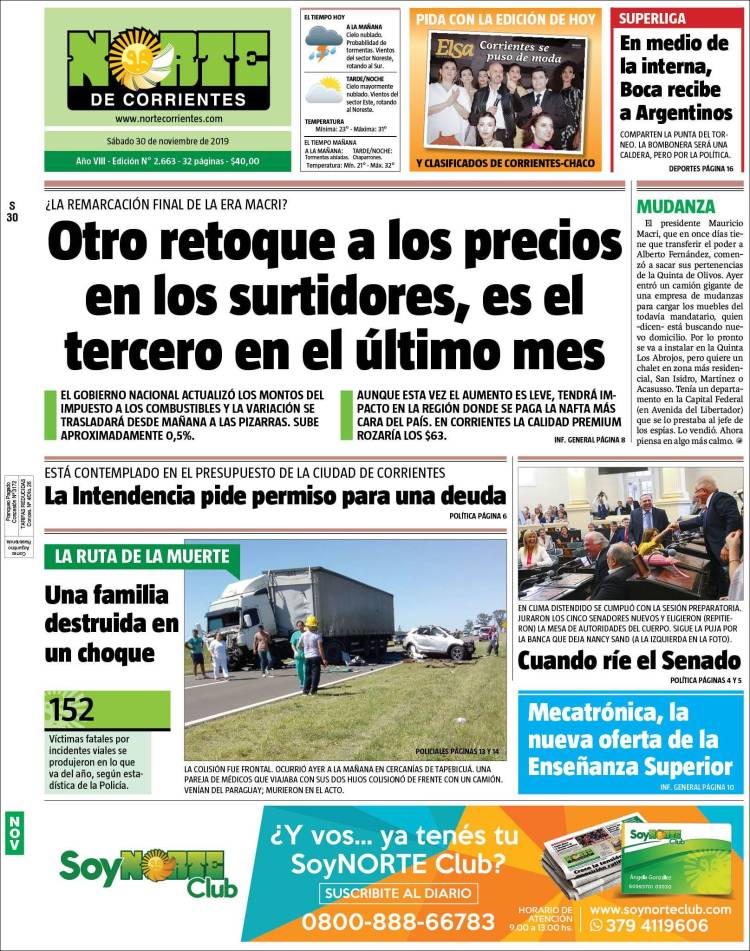 Portada de Norte Corrientes (Argentina)