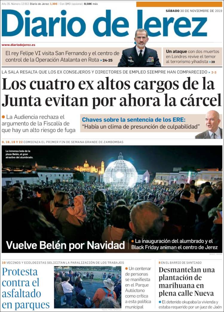 Portada de Diario de Jerez (España)