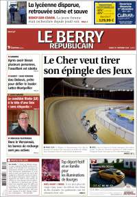 Portada de Berry Republicain (Francia)