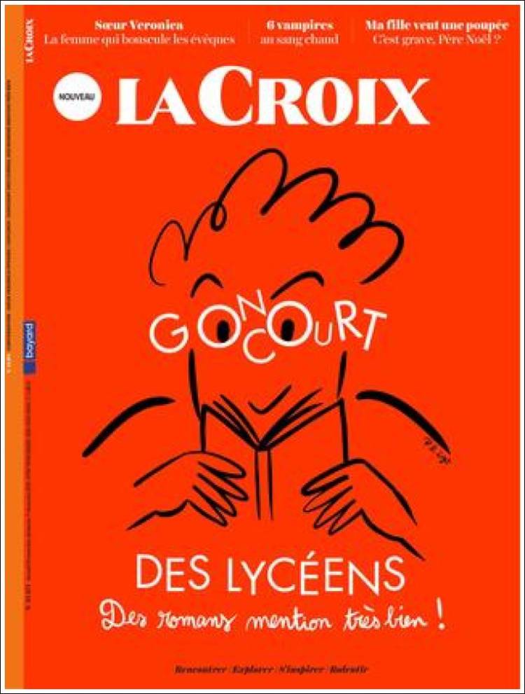 Portada de La Croix (Francia)