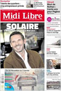 Portada de Midi Libre (Francia)