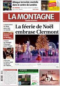 Portada de La Montagne (Francia)