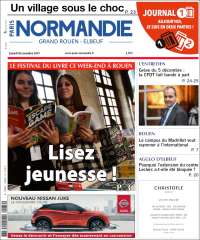 Portada de Paris Normandie (Francia)