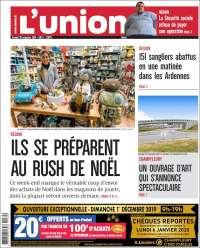 Portada de L'Union (Francia)