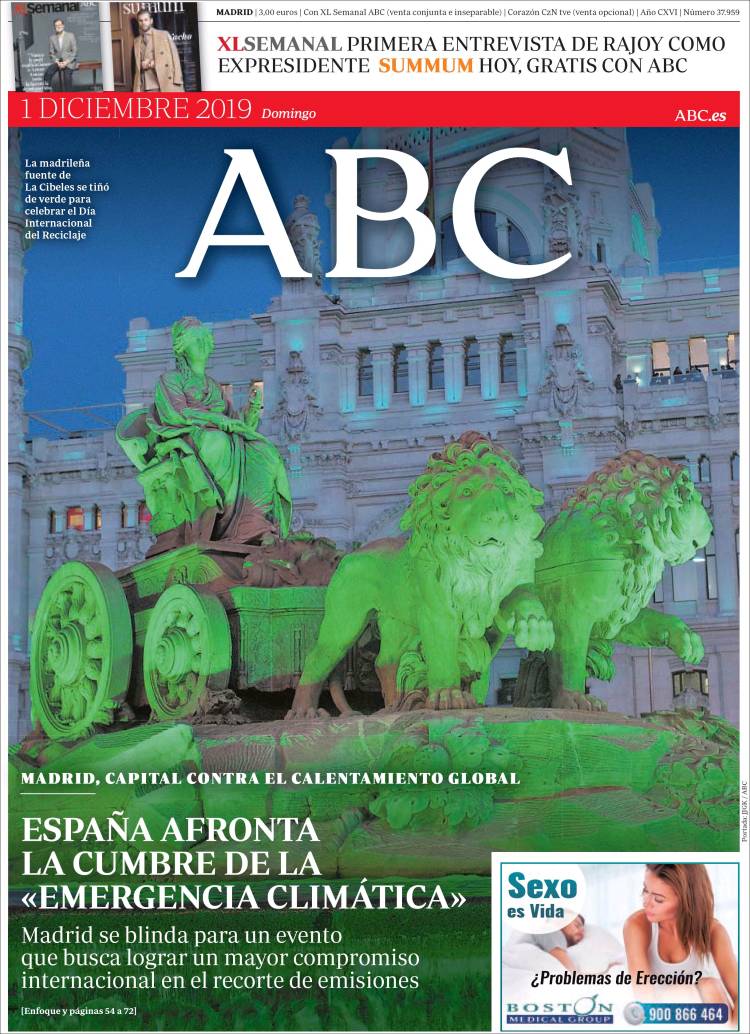 Portada de ABC (España)