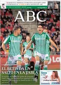 Portada de ABC - Sevilla (España)