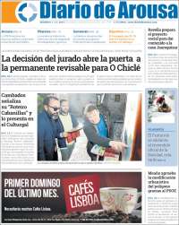 Portada de Diario de Arousa (España)