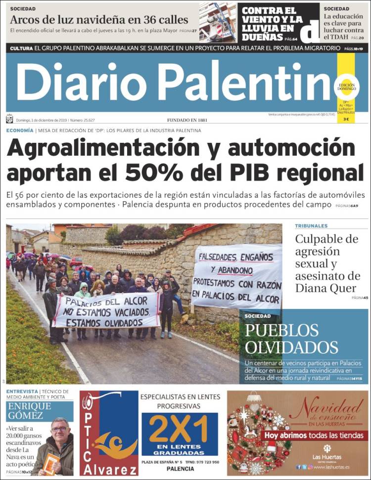 Portada de Diario Palentino (España)